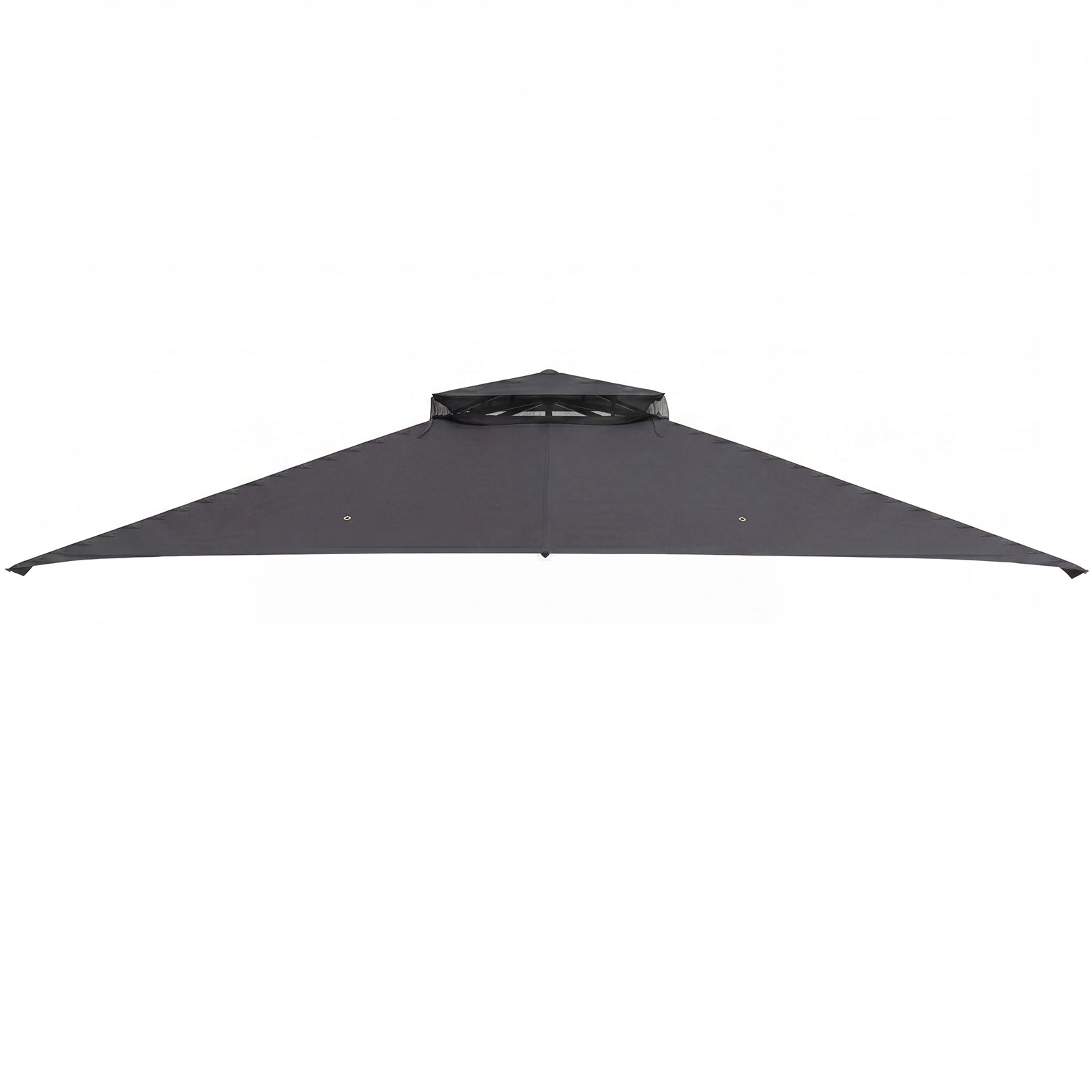 12 X 10 FT Patio Gazebo, Heavy Duty Gazebo Canopy Shelter w/Sturdy Metal Frame