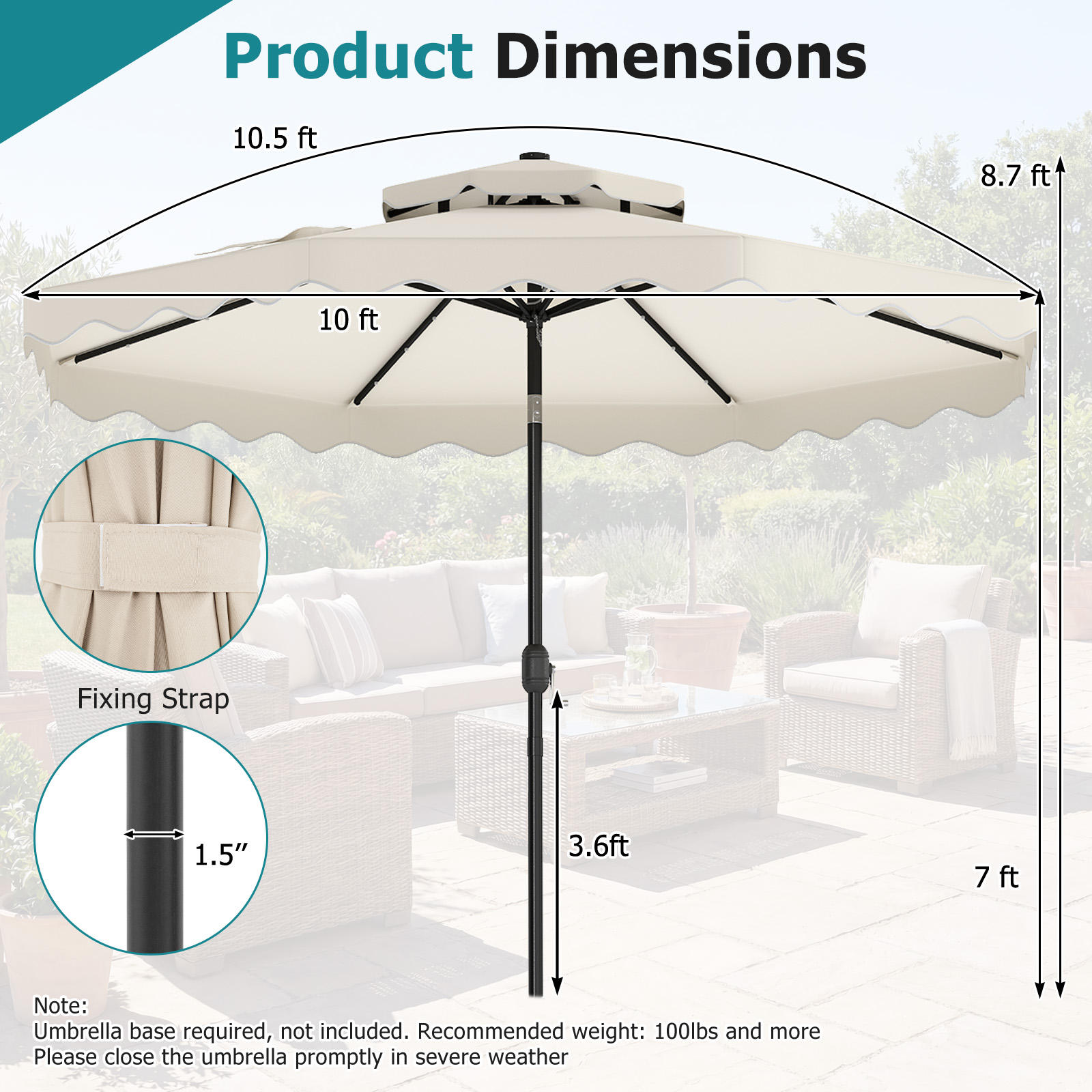 aldi patio umbrella 2022 Aldi's green umbrella assembly
